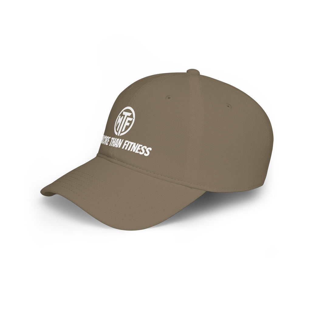 Moore Than Fitness Low Profile Baseball Cap – MTF Logo Athletic Hat