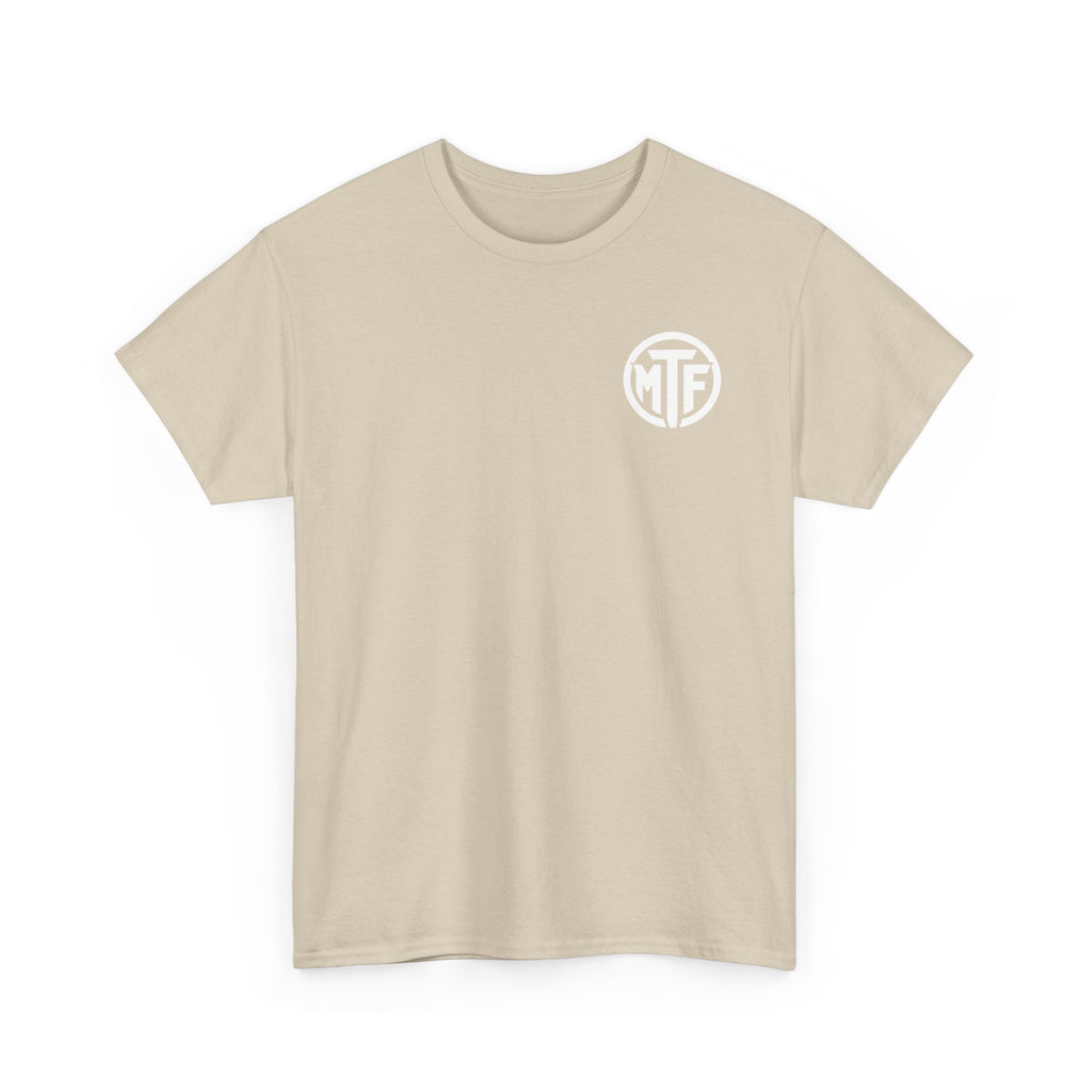 Moore Than Fitness Logo T‑Shirt — Gym Tee with MTF Emblem