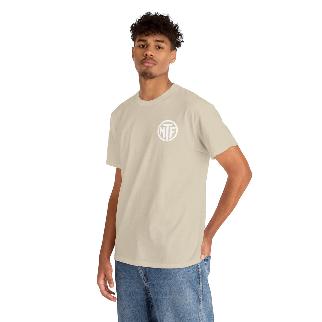 Moore Than Fitness Logo T‑Shirt — Gym Tee with MTF Emblem