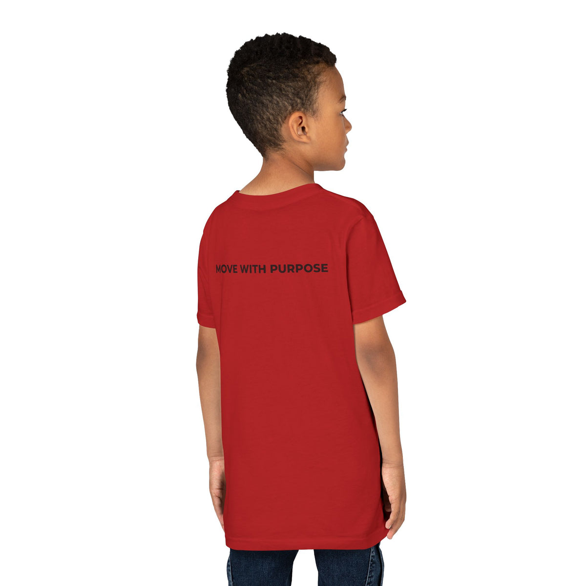 Youth Tee — Moore Than Fitness 'Become Moore' Logo Tee (Move With Purpose)