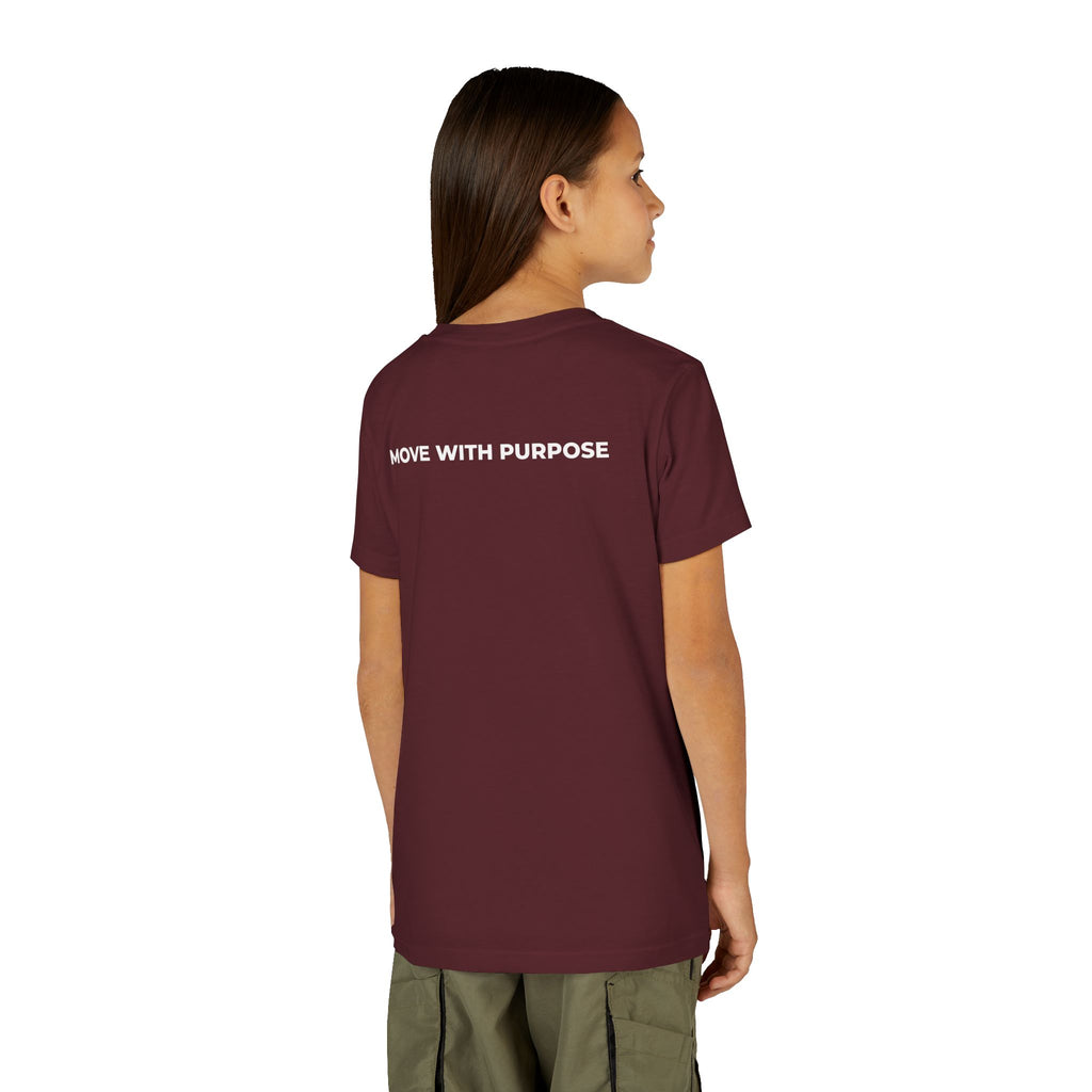 Youth Tee — Moore Than Fitness 'Become Moore' Logo Tee (Move With Purpose)