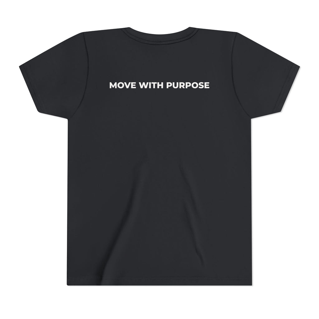 Youth Tee — Moore Than Fitness 'Become Moore' Logo Tee (Move With Purpose)
