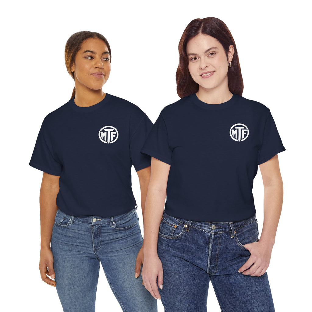 Moore Than Fitness Logo T‑Shirt — Gym Tee with MTF Emblem