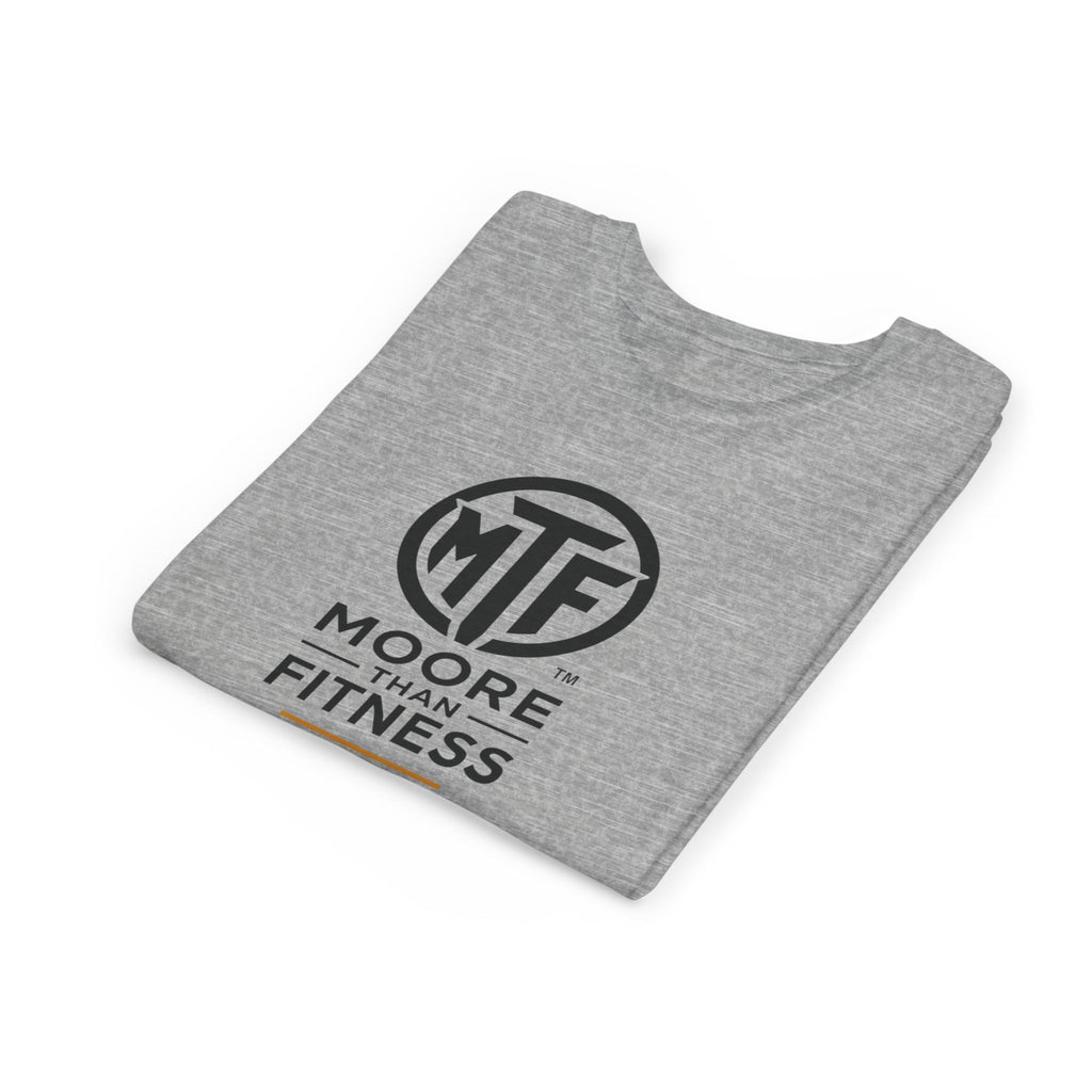 Youth Tee — Moore Than Fitness 'Become Moore' Logo Tee (Move With Purpose)