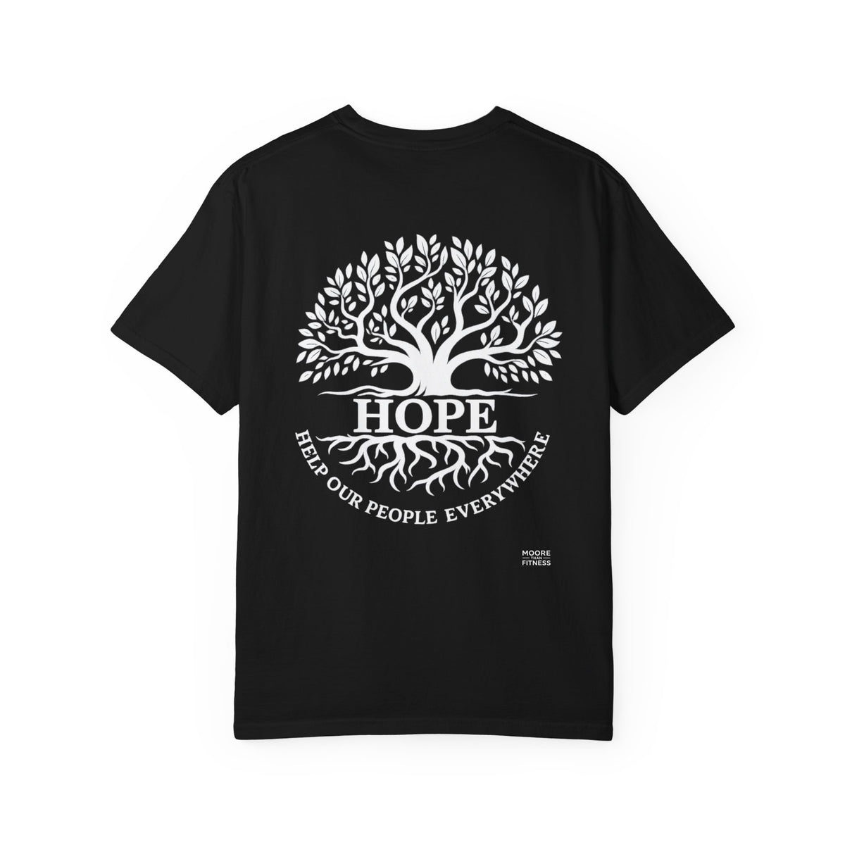 Hope Tree T-Shirt — "Help Our People Everywhere" Comfort Tee