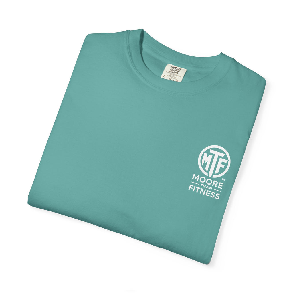 Discipline Builds Strength Purpose Builds Legacy T-Shirt — Moore Fitness Motivational Tee