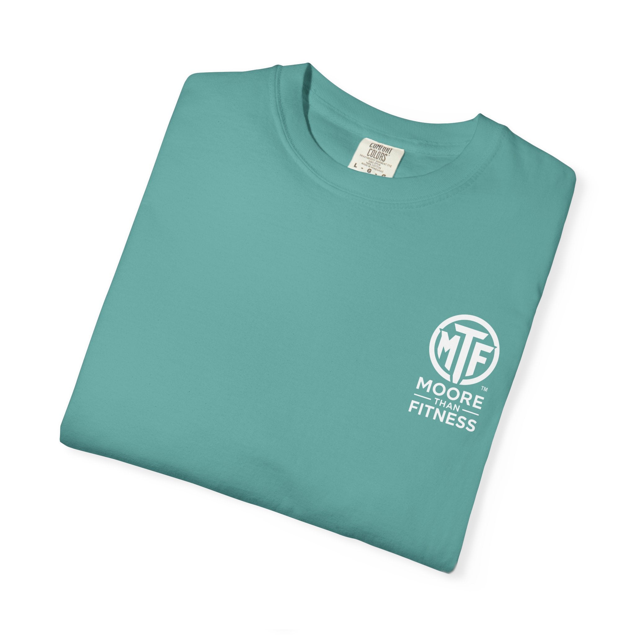 Discipline Builds Strength Purpose Builds Legacy T-Shirt — Moore Fitness Motivational Tee