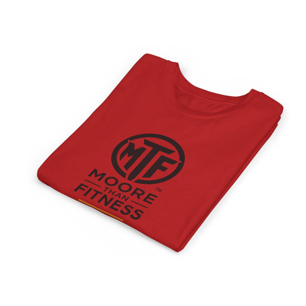 Youth Tee — Moore Than Fitness 'Become Moore' Logo Tee (Move With Purpose)