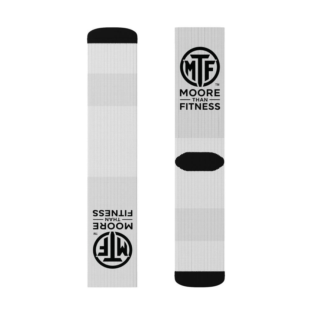 Moore Fitness Sublimation Crew Socks – Branded Athletic Performance Socks