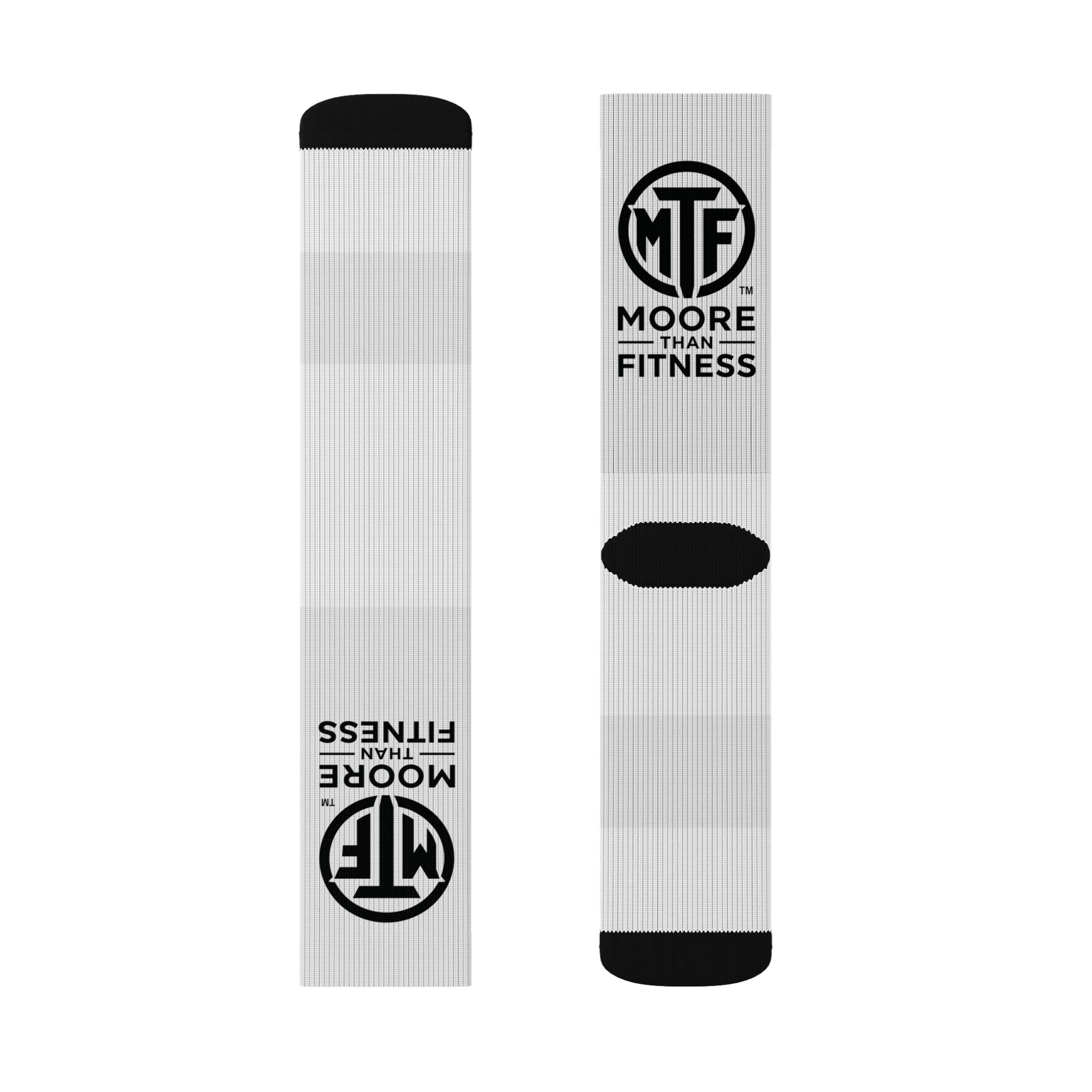 Moore Fitness Sublimation Crew Socks – Branded Athletic Performance Socks