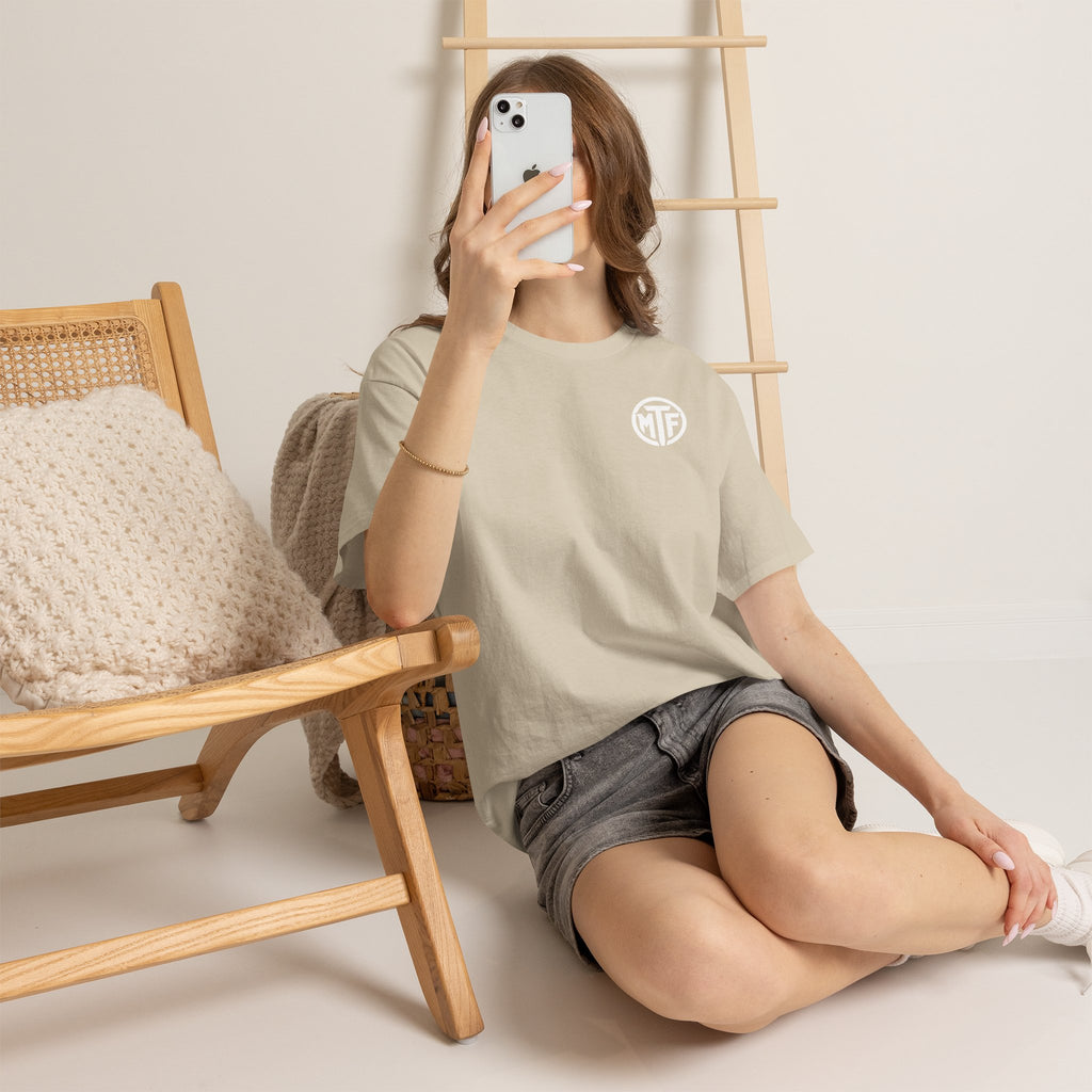 Moore Than Fitness Logo T‑Shirt — Gym Tee with MTF Emblem