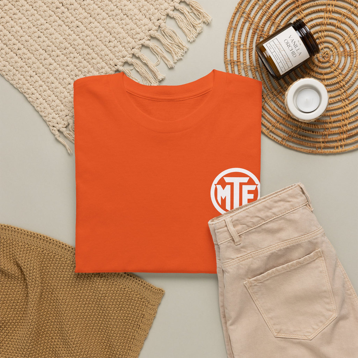 Moore Than Fitness Logo T‑Shirt — Gym Tee with MTF Emblem