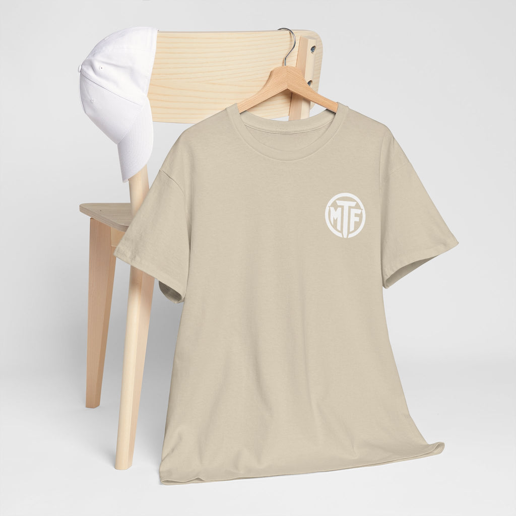 Moore Than Fitness Logo T‑Shirt — Gym Tee with MTF Emblem