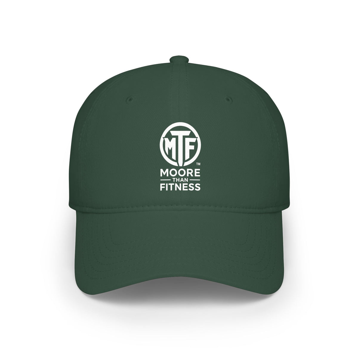 Moore Fitness Low Profile Baseball Cap — WTF Logo Embroidered Hat
