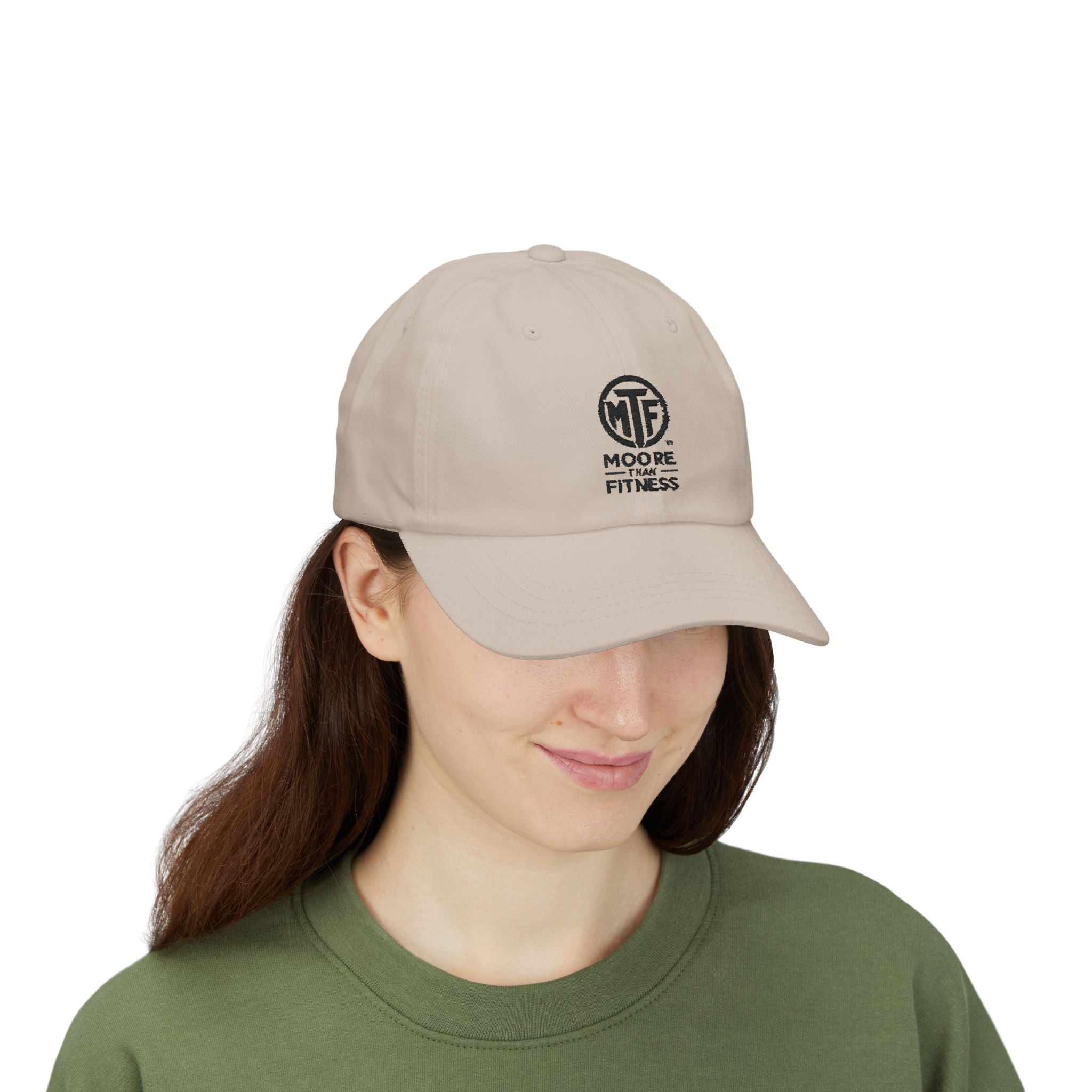 Moore Than Fitness Dad Cap – Embroidered MTF Logo Hat
