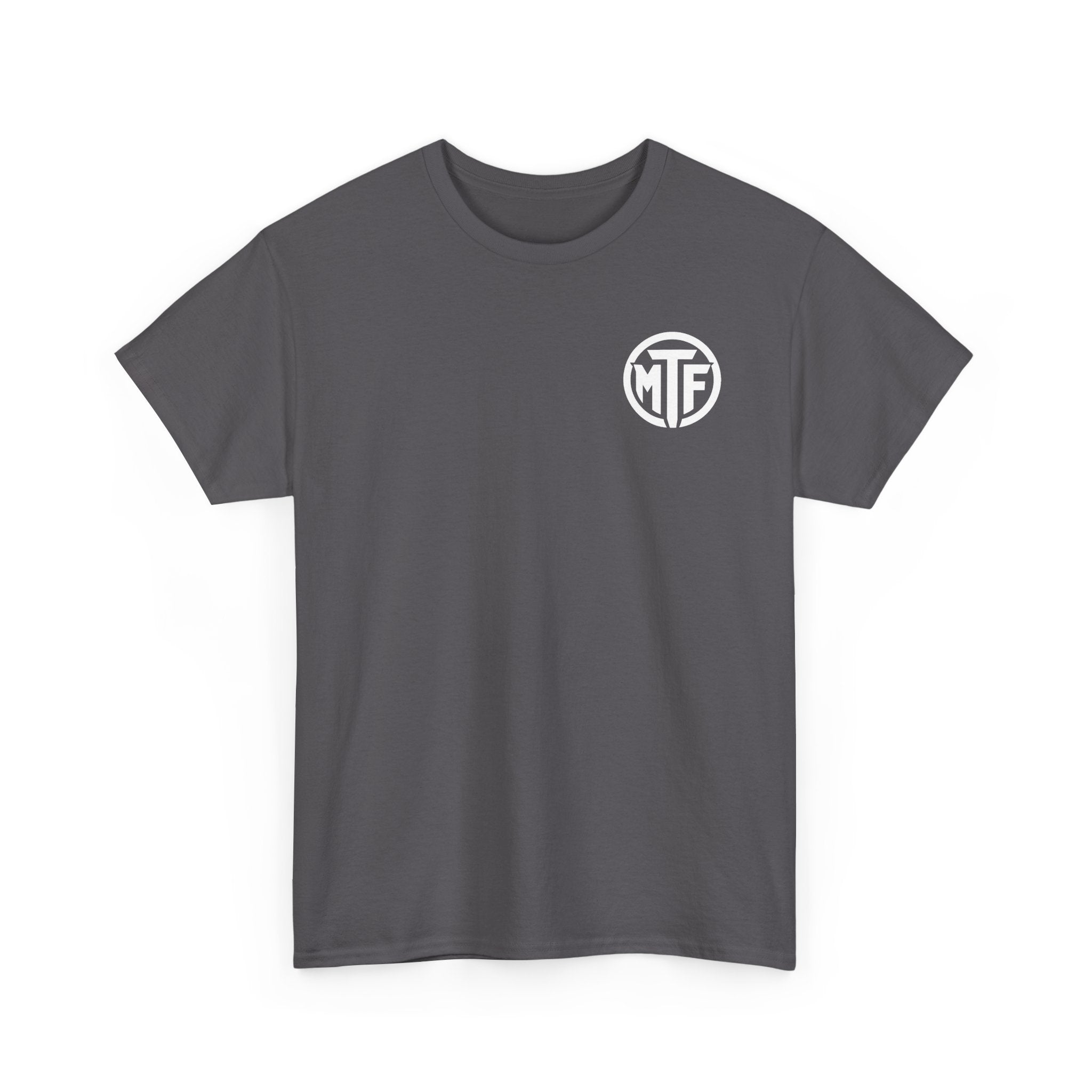 Moore Than Fitness Logo T‑Shirt — Gym Tee with MTF Emblem