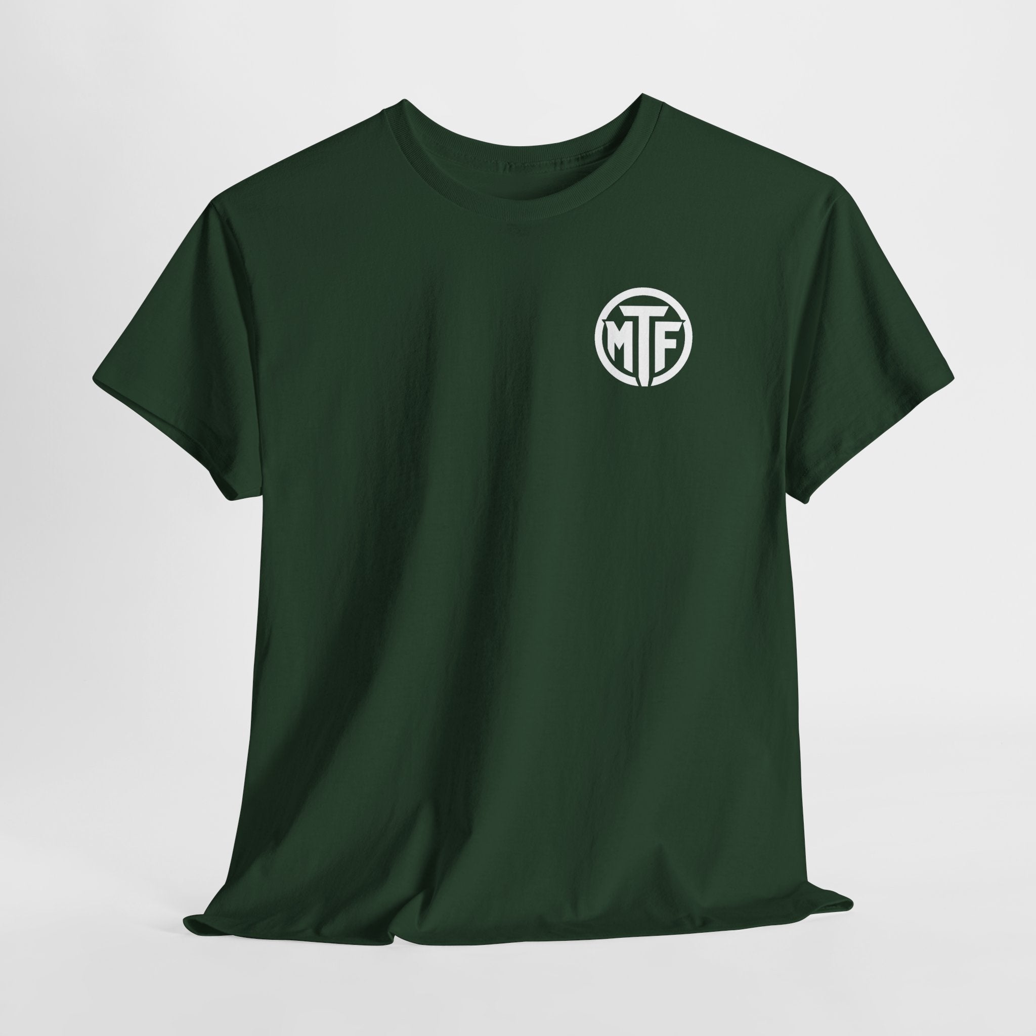 Moore Than Fitness Logo T‑Shirt — Gym Tee with MTF Emblem