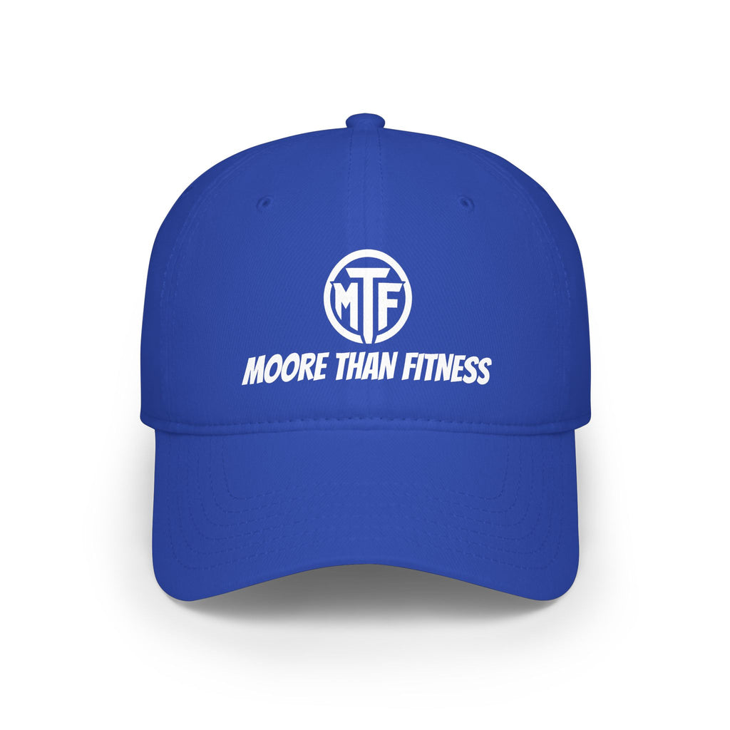 Moore Than Fitness Low Profile Baseball Cap – MTF Logo Athletic Hat
