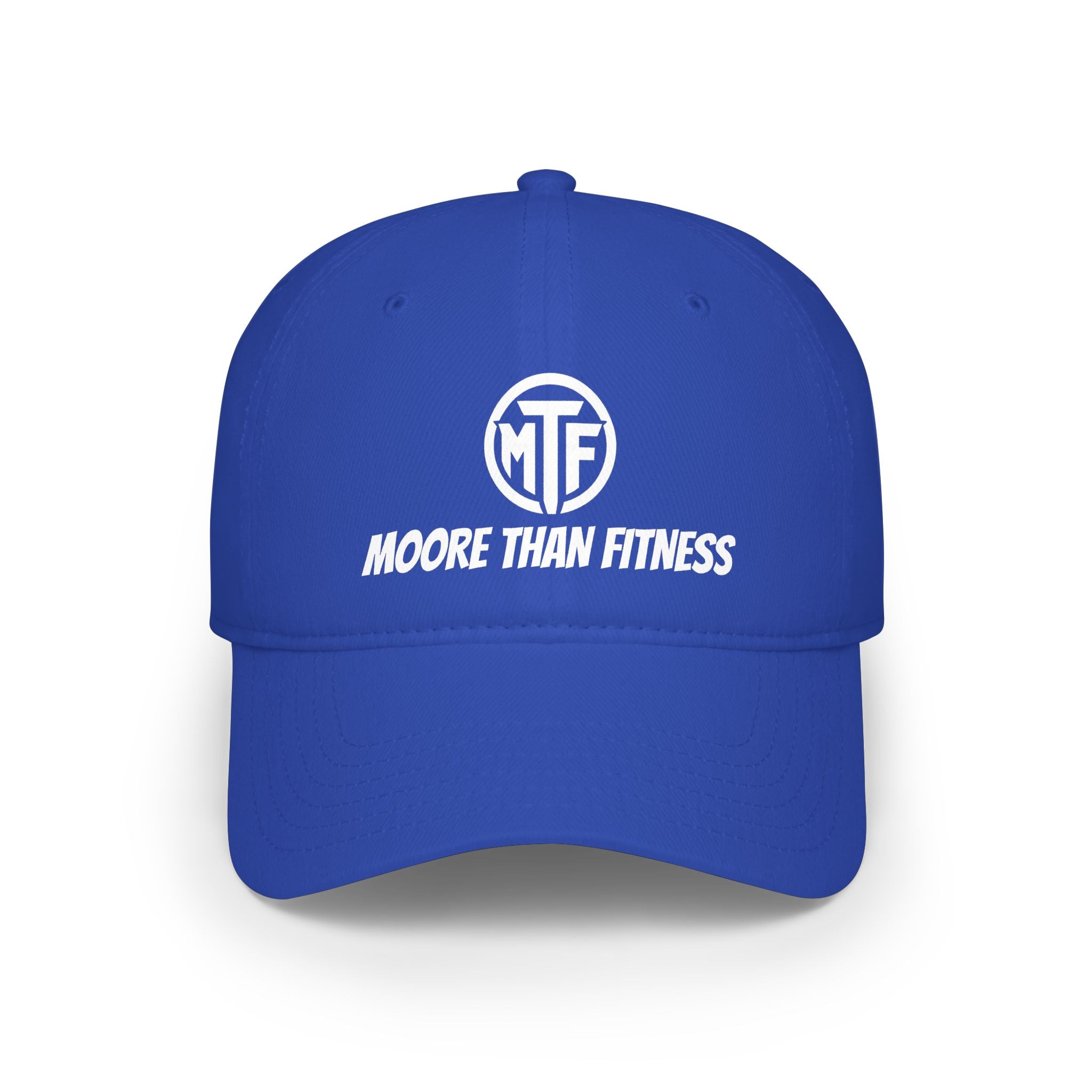 Moore Than Fitness Low Profile Baseball Cap – MTF Logo Athletic Hat