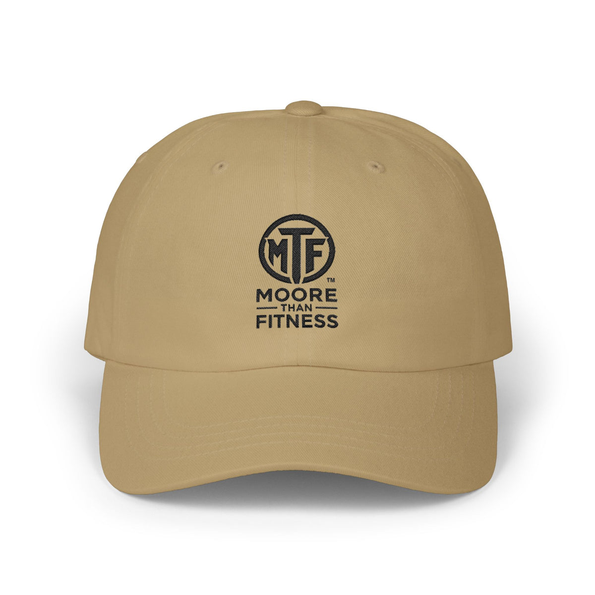 Moore Than Fitness Dad Cap – Embroidered MTF Logo Hat