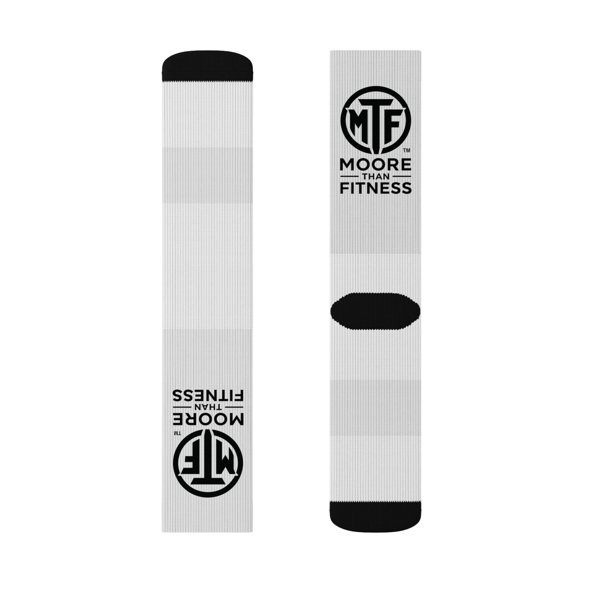 Moore Fitness Sublimation Crew Socks – Branded Athletic Performance Socks