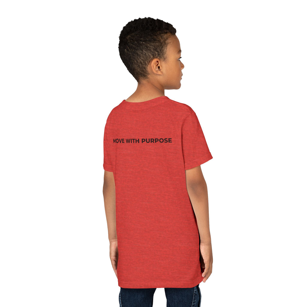Youth Tee — Moore Than Fitness 'Become Moore' Logo Tee (Move With Purpose)
