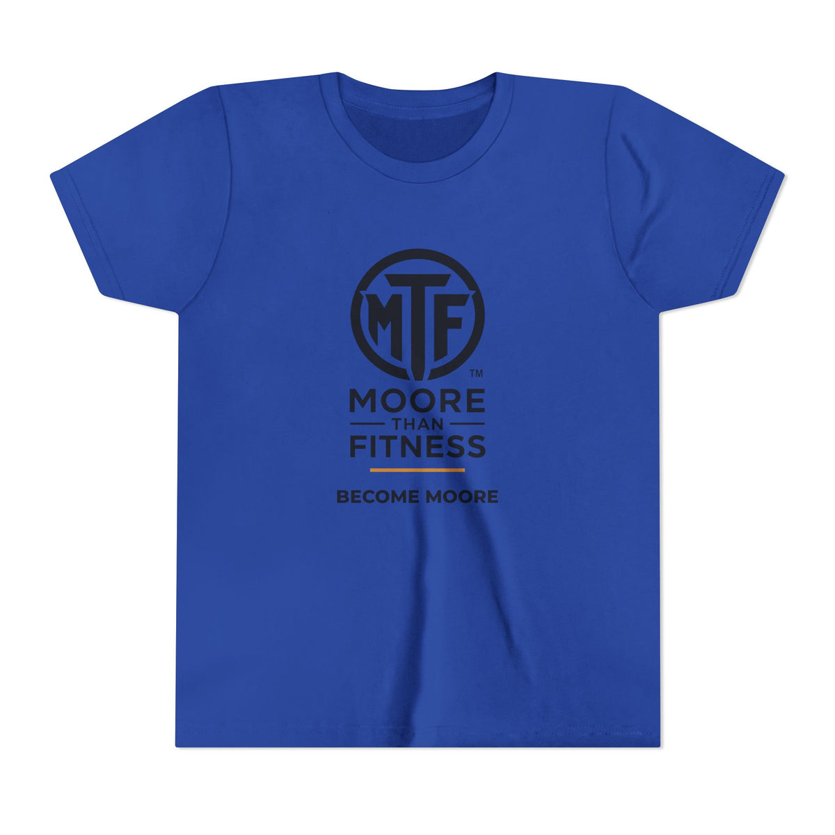 Youth Tee — Moore Than Fitness 'Become Moore' Logo Tee (Move With Purpose)