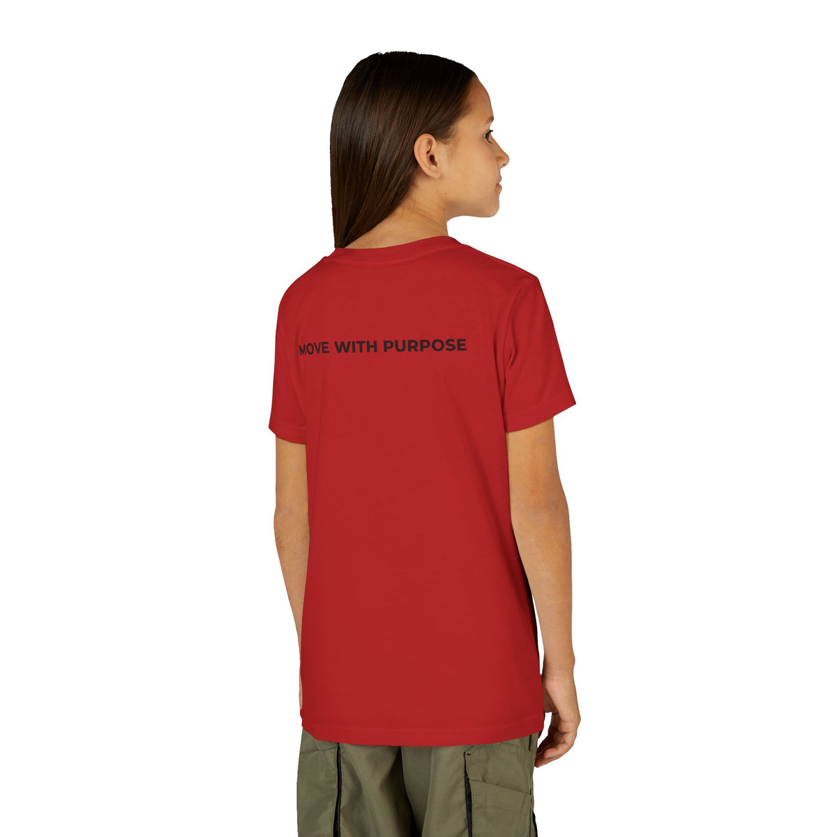 Youth Tee — Moore Than Fitness 'Become Moore' Logo Tee (Move With Purpose)