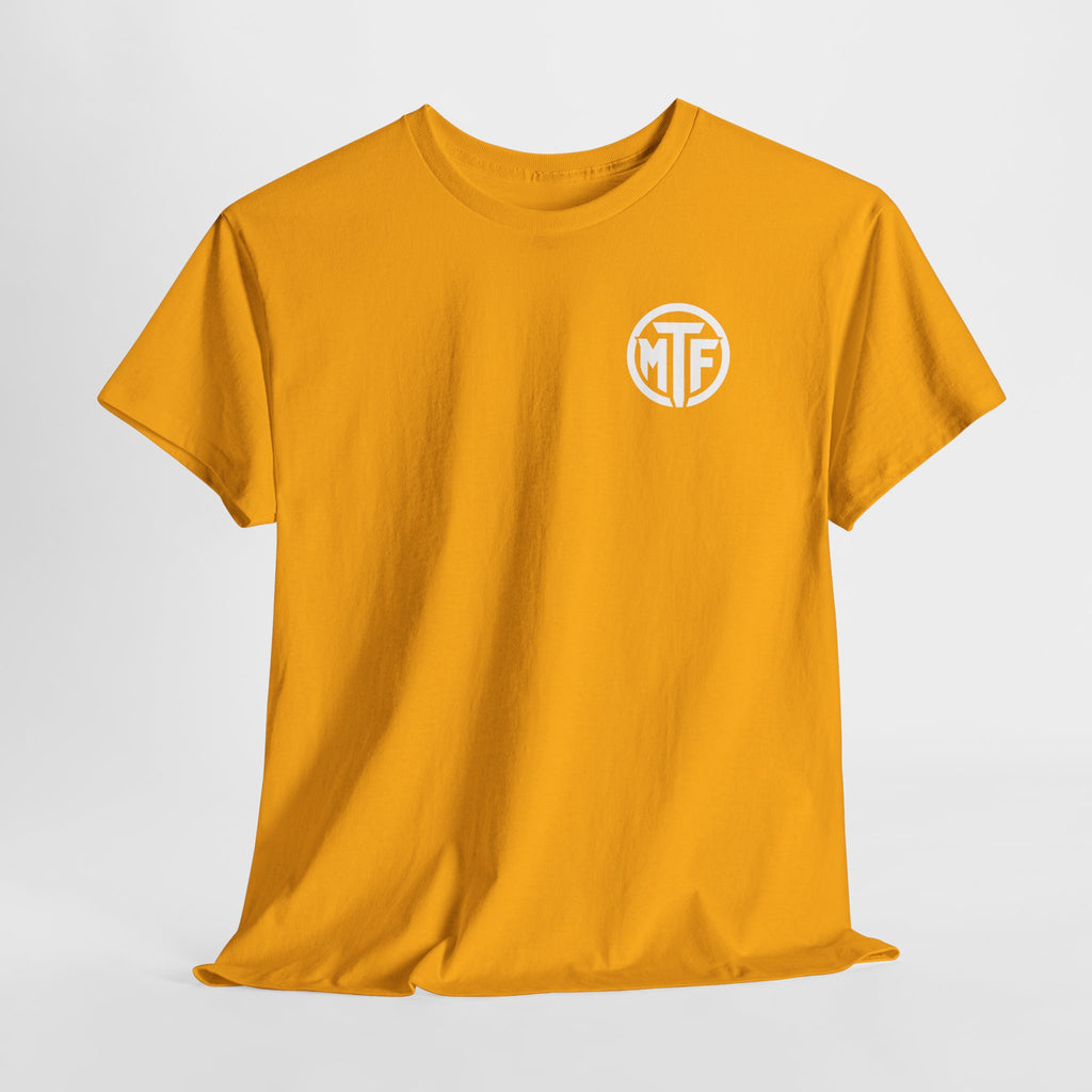 Moore Than Fitness Logo T‑Shirt — Gym Tee with MTF Emblem