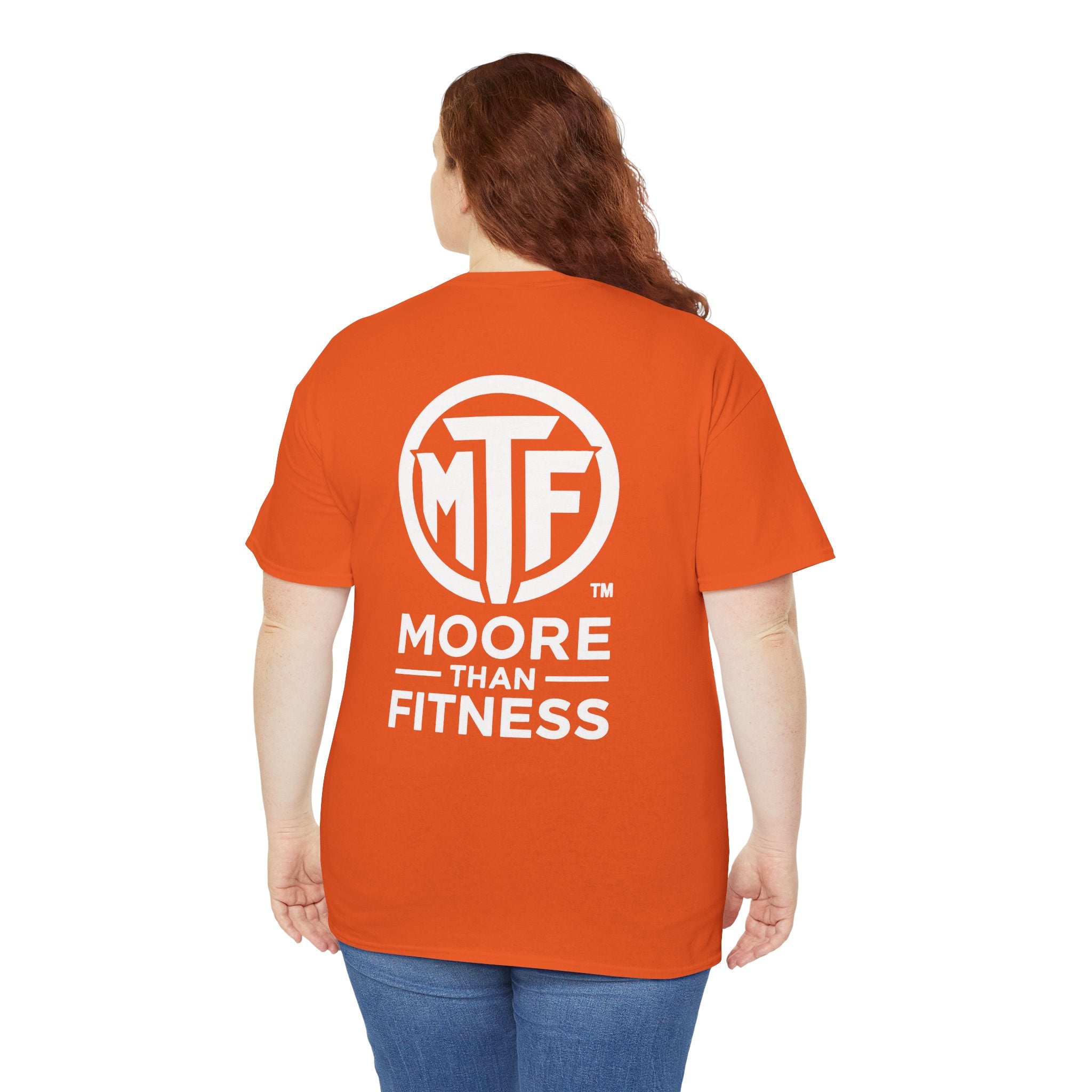 Moore Than Fitness Logo T‑Shirt — Gym Tee with MTF Emblem