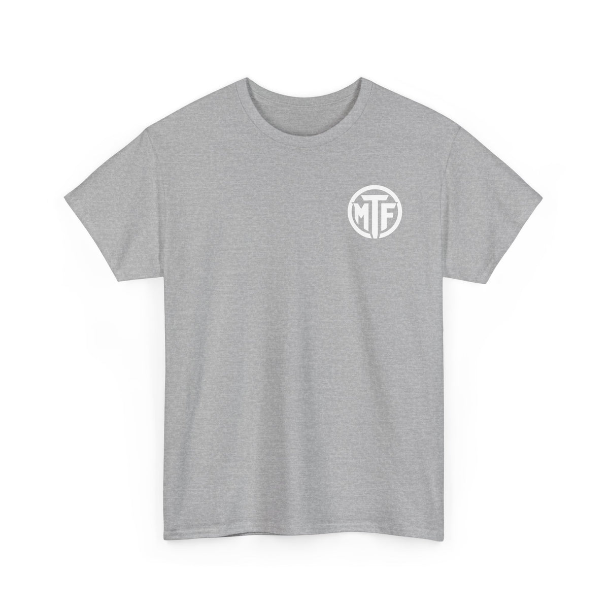 Moore Than Fitness Logo T‑Shirt — Gym Tee with MTF Emblem