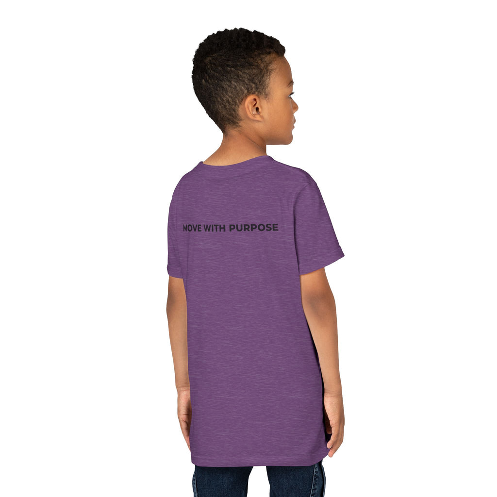 Youth Tee — Moore Than Fitness 'Become Moore' Logo Tee (Move With Purpose)