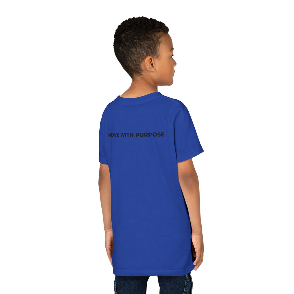 Youth Tee — Moore Than Fitness 'Become Moore' Logo Tee (Move With Purpose)