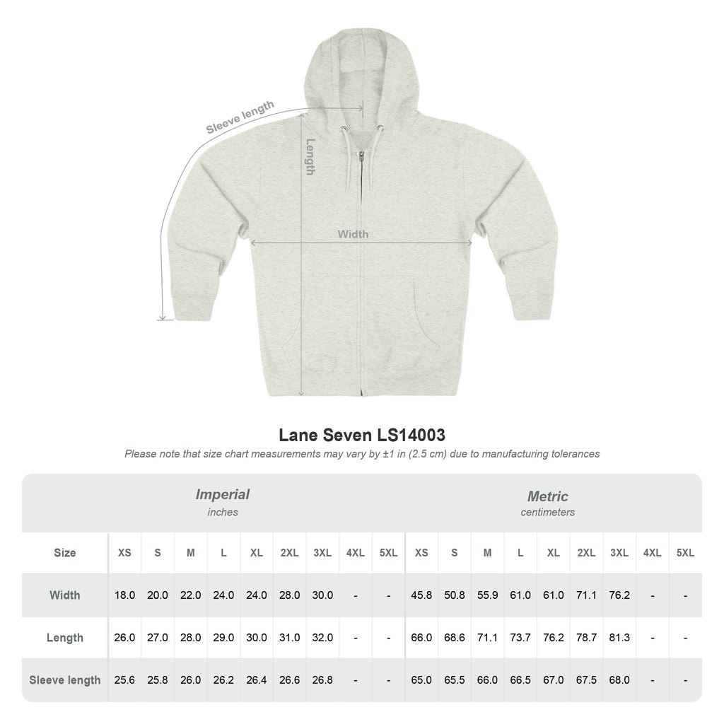 Move With Purpose Zip Hoodie — Moore Than Fitness Logo Fitness Hoodie
