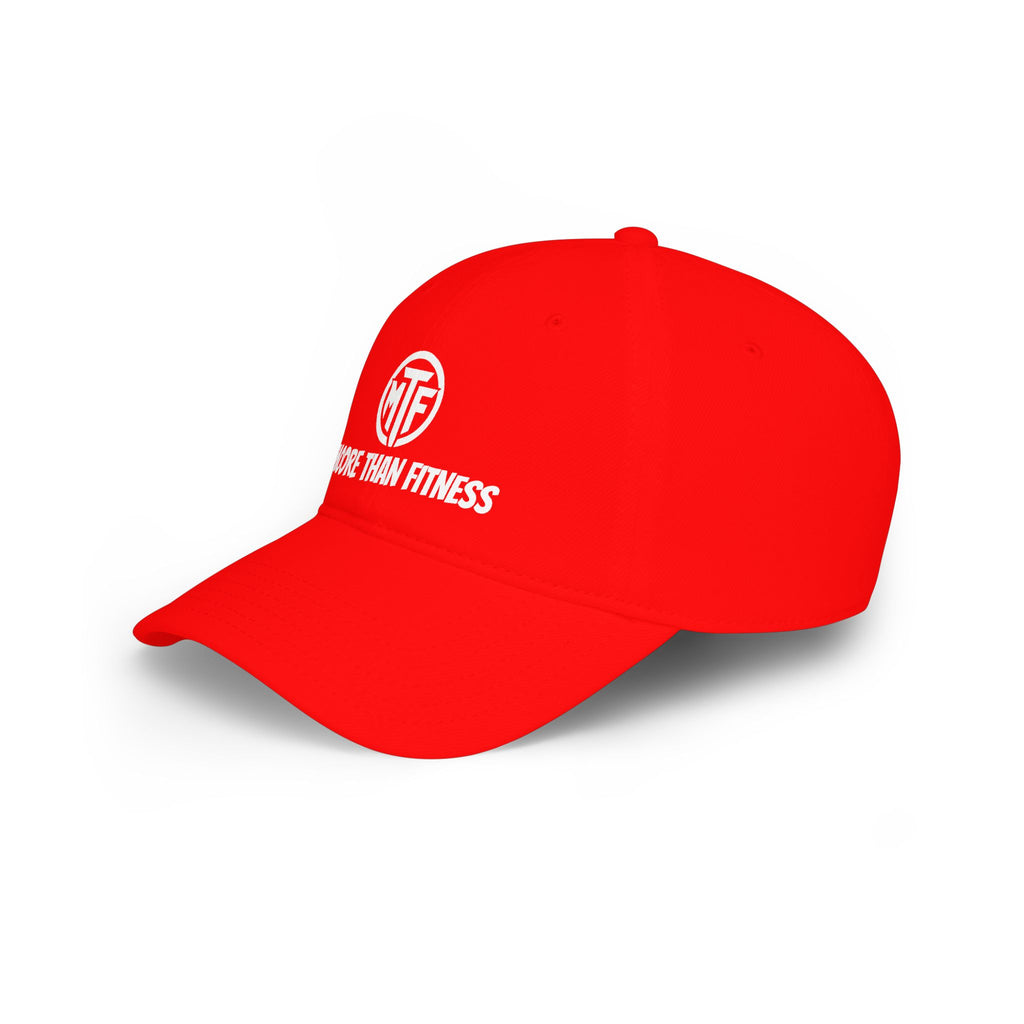 Moore Than Fitness Low Profile Baseball Cap – MTF Logo Athletic Hat