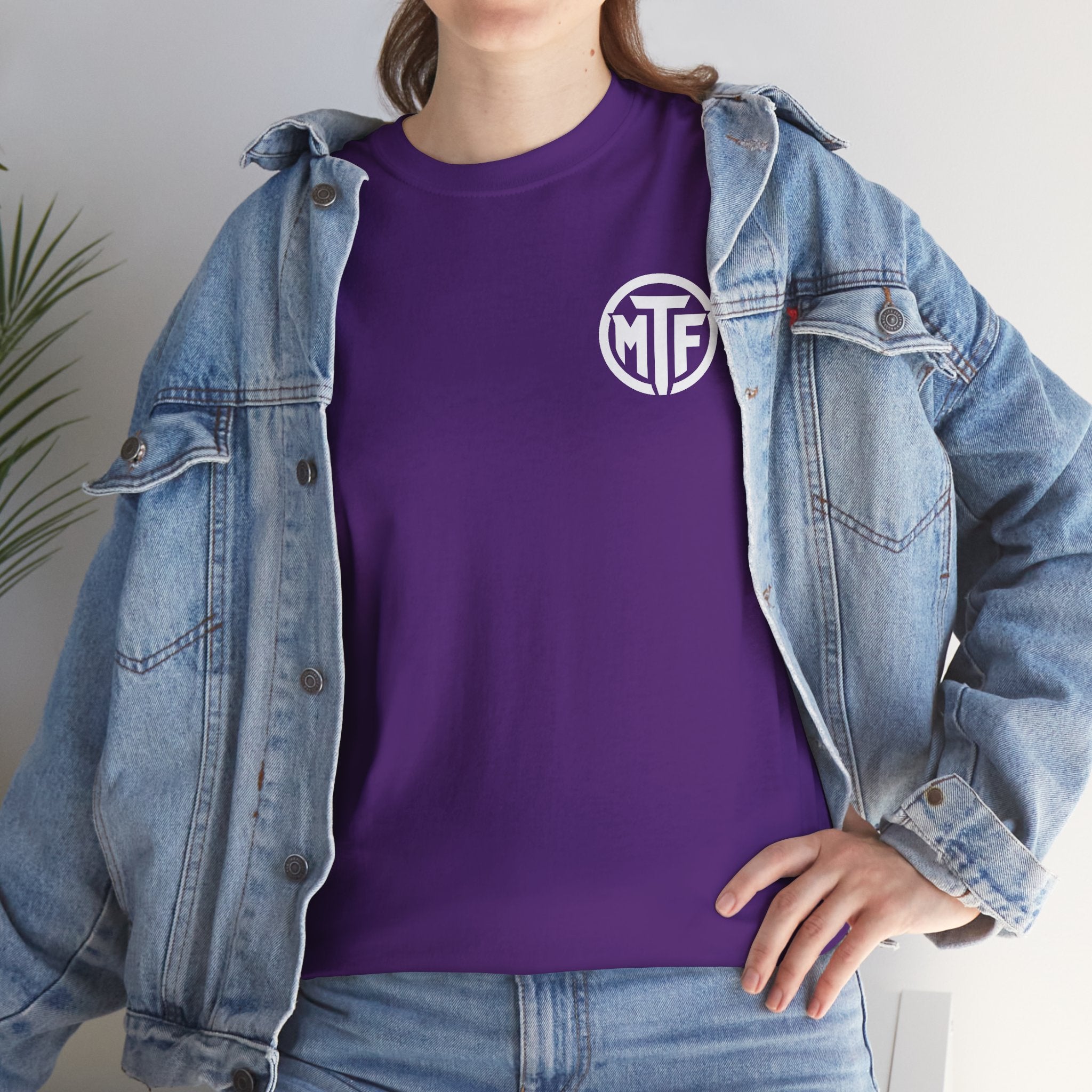 Moore Than Fitness Logo T‑Shirt — Gym Tee with MTF Emblem