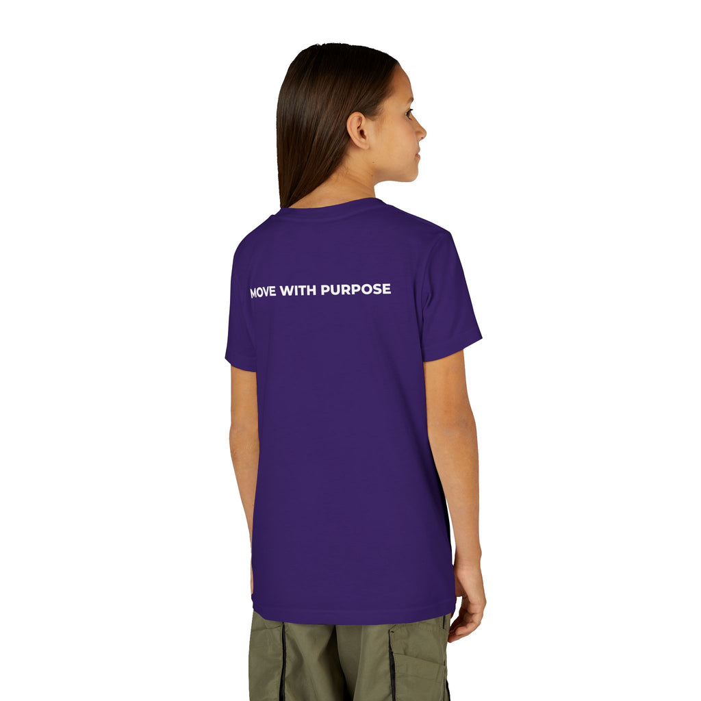Youth Tee — Moore Than Fitness 'Become Moore' Logo Tee (Move With Purpose)