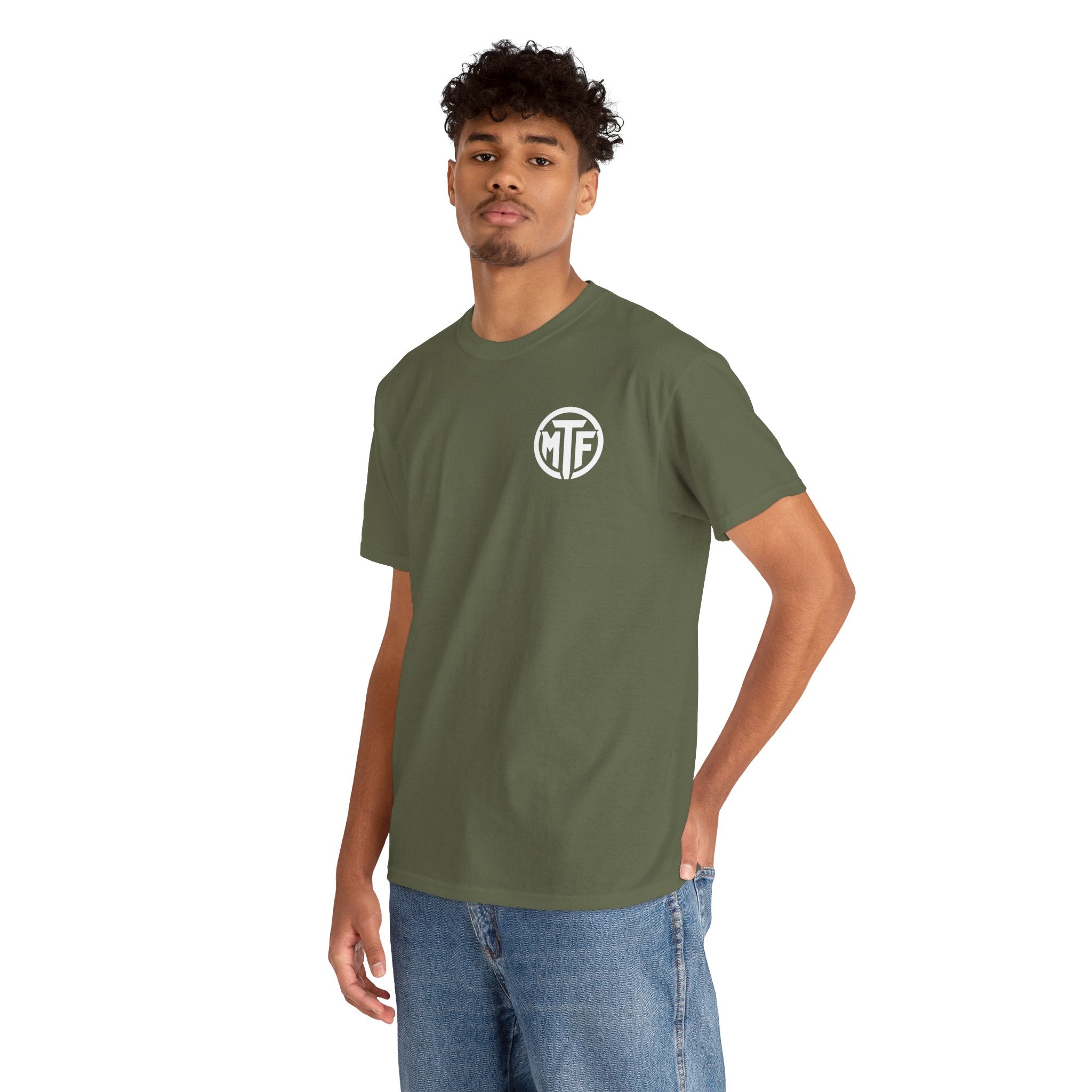 Moore Than Fitness Logo T‑Shirt — Gym Tee with MTF Emblem
