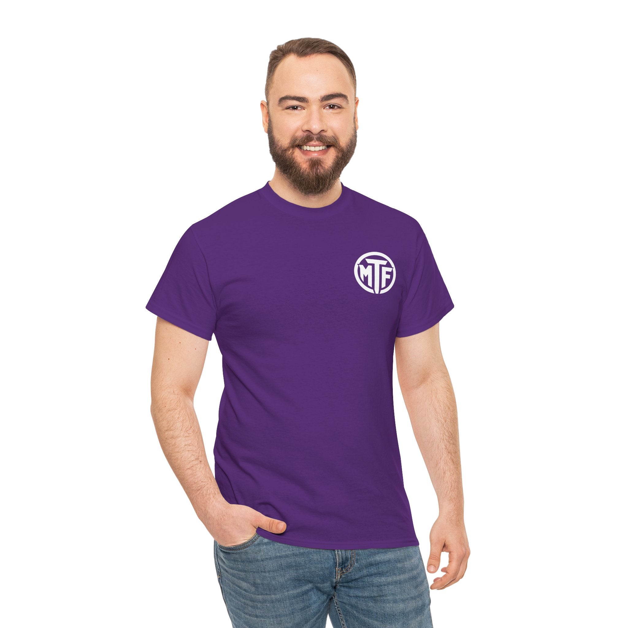 Moore Than Fitness Logo T‑Shirt — Gym Tee with MTF Emblem