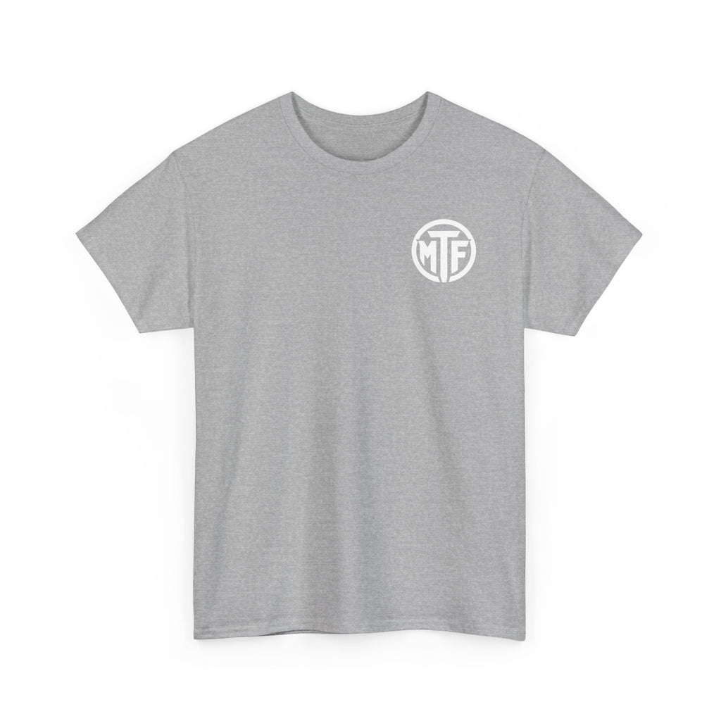 Moore Than Fitness Logo T‑Shirt — Gym Tee with MTF Emblem