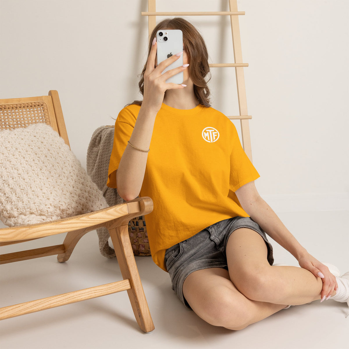 Moore Than Fitness Logo T‑Shirt — Gym Tee with MTF Emblem