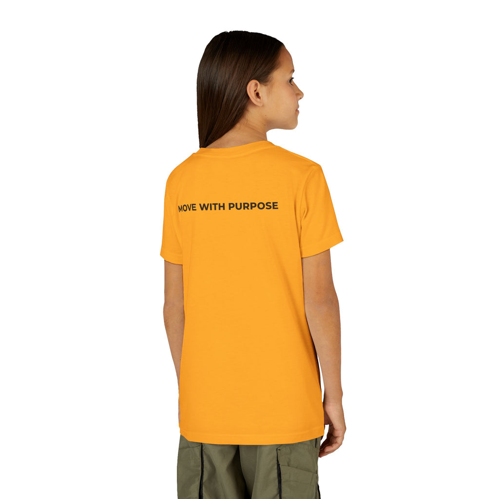 Youth Tee — Moore Than Fitness 'Become Moore' Logo Tee (Move With Purpose)