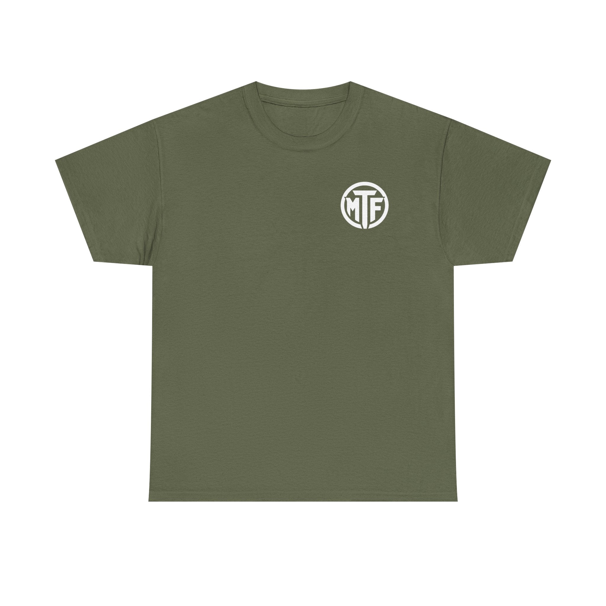 Moore Than Fitness Logo T‑Shirt — Gym Tee with MTF Emblem