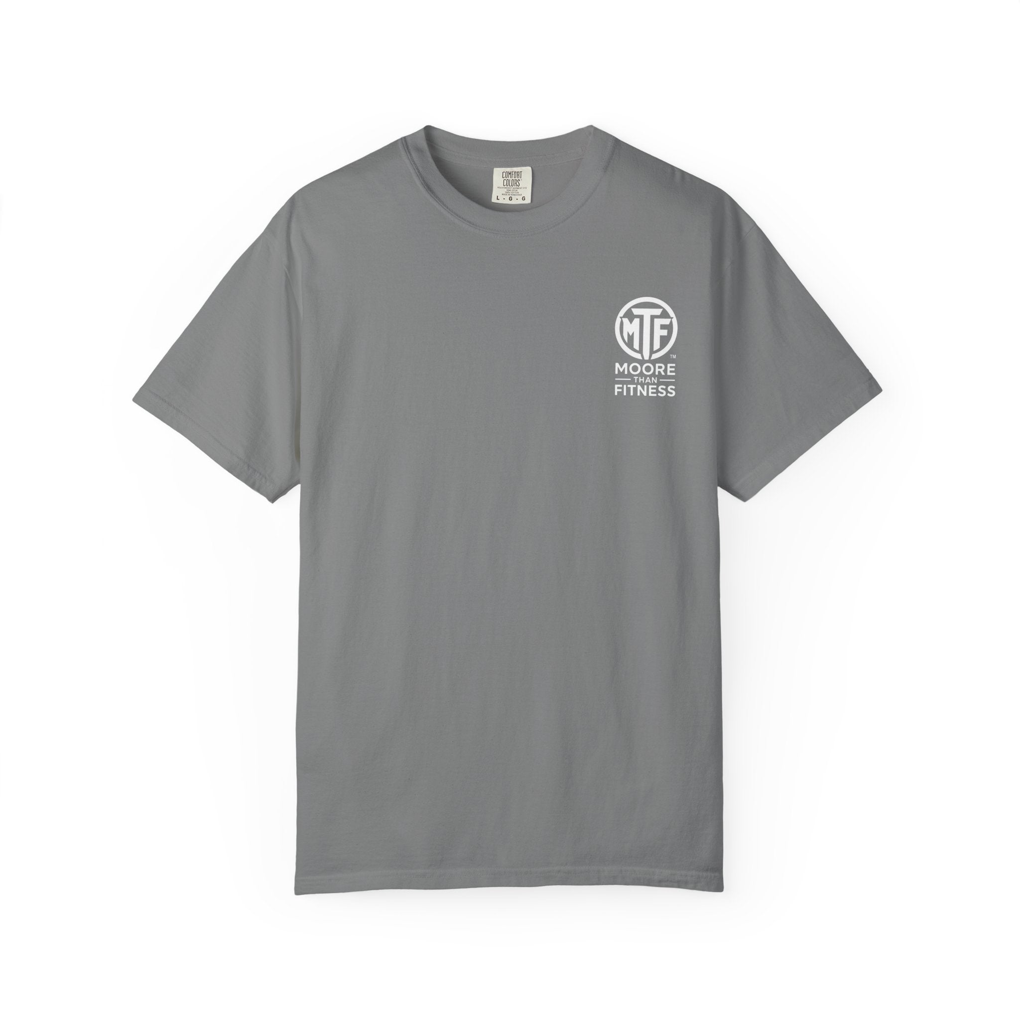 Discipline Builds Strength Purpose Builds Legacy T-Shirt — Moore Fitness Motivational Tee