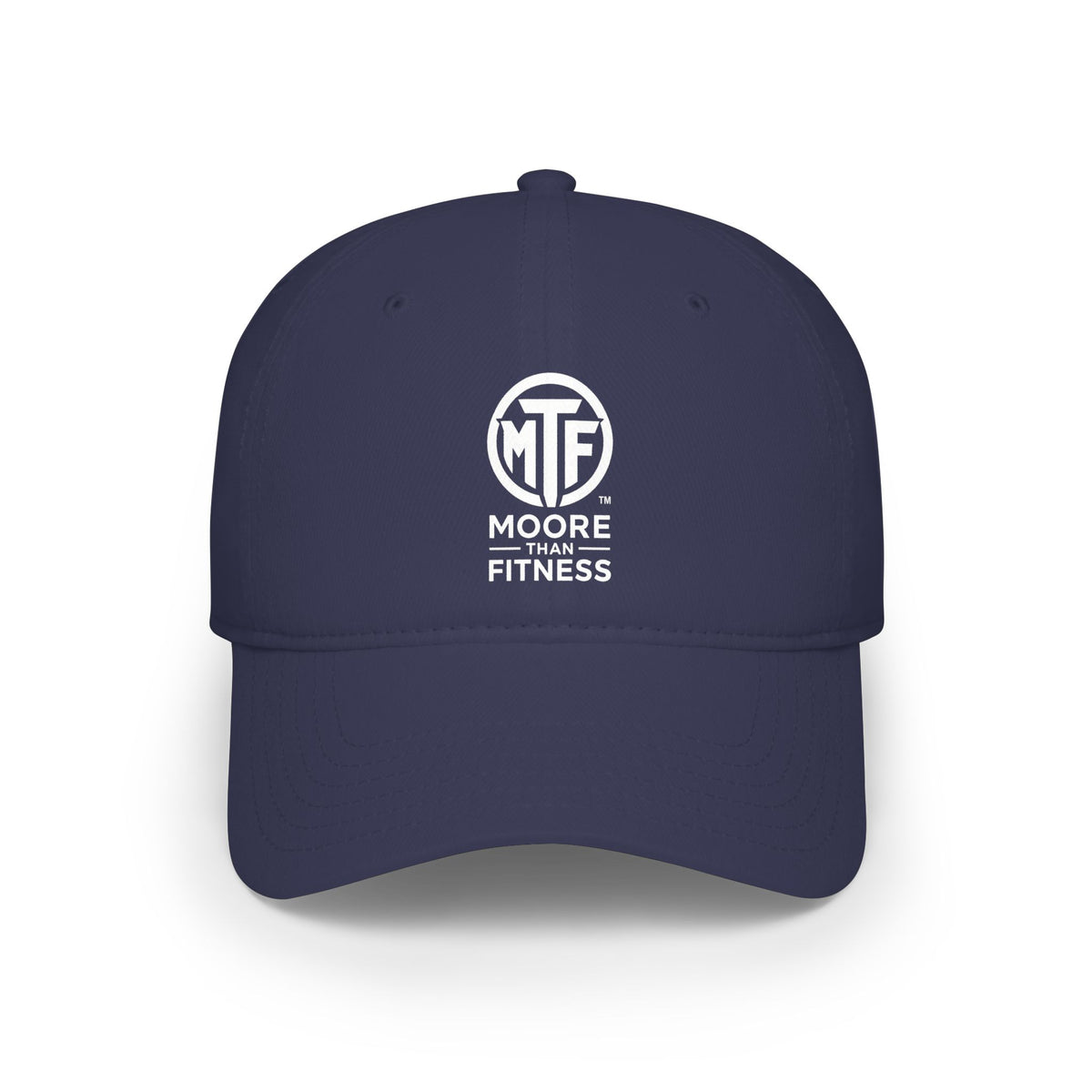 Moore Fitness Low Profile Baseball Cap — WTF Logo Embroidered Hat