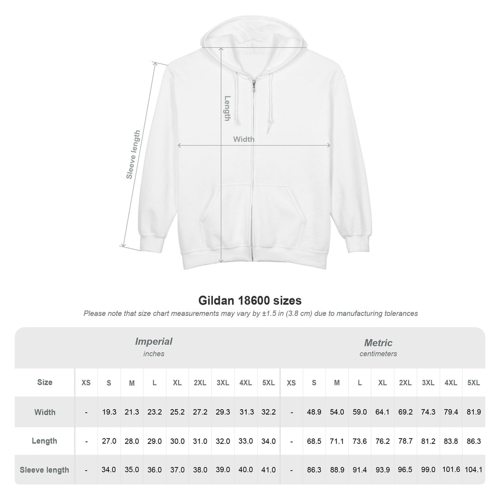 Become Moore Zip Hoodie — "Become Moore" Fitness Full-Zip Hooded Sweatshirt