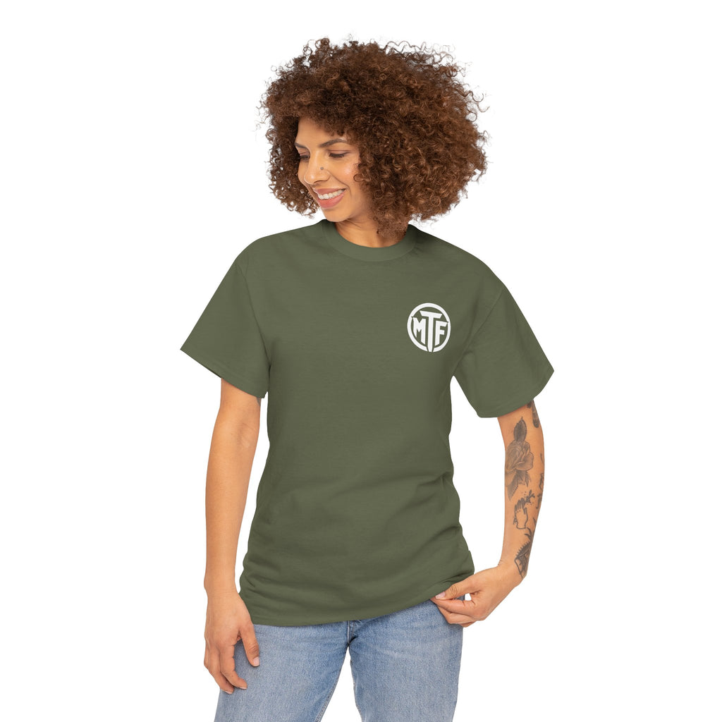 Moore Than Fitness Logo T‑Shirt — Gym Tee with MTF Emblem