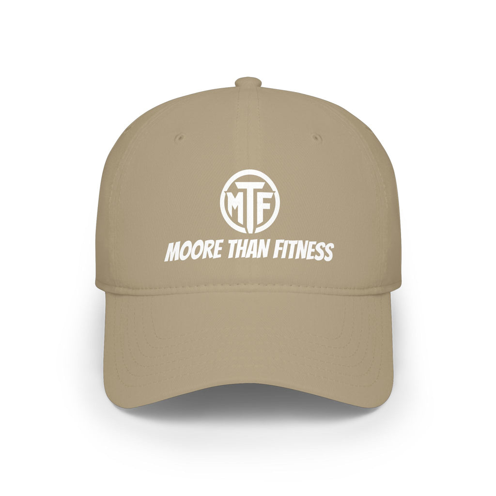Moore Than Fitness Low Profile Baseball Cap – MTF Logo Athletic Hat