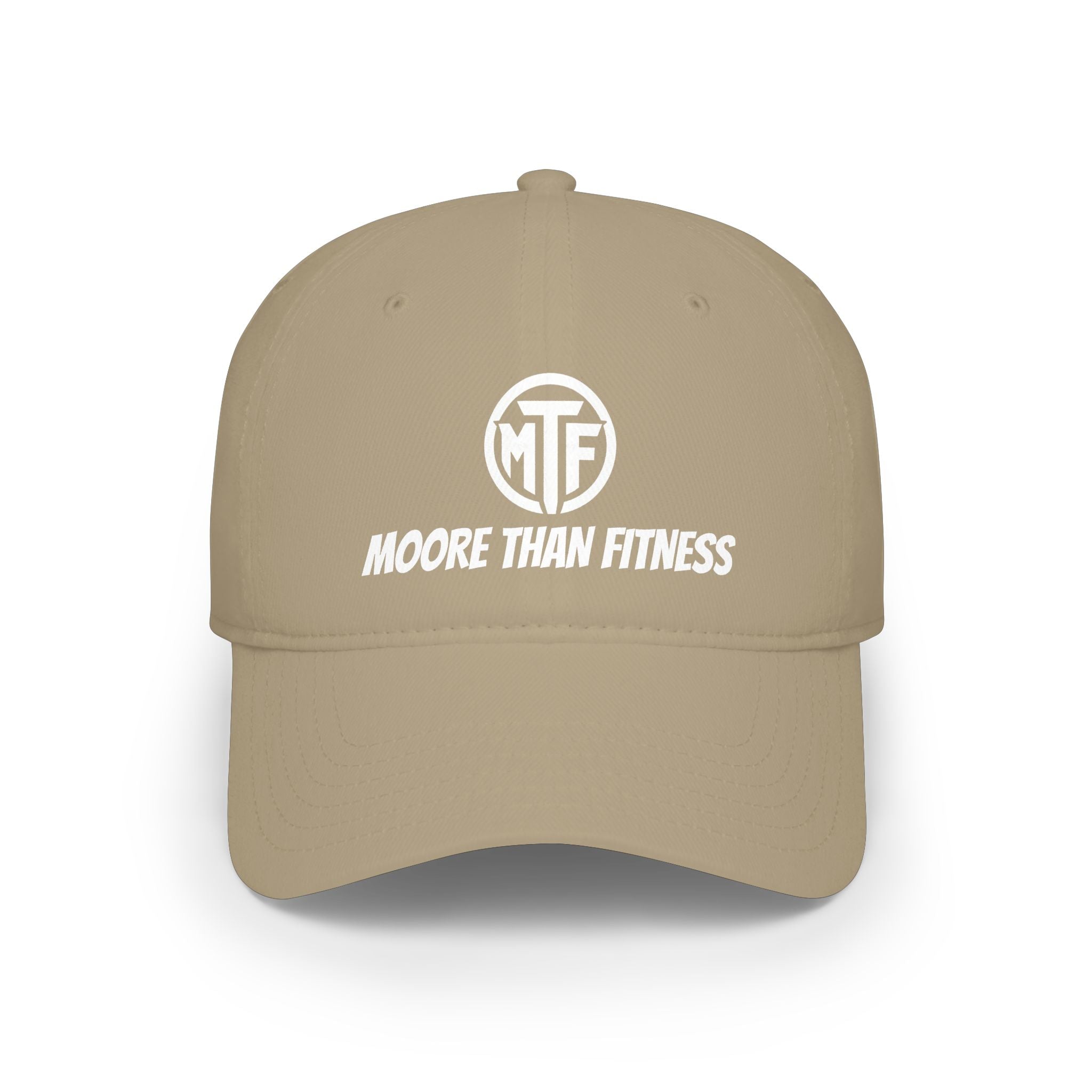 Moore Than Fitness Low Profile Baseball Cap – MTF Logo Athletic Hat