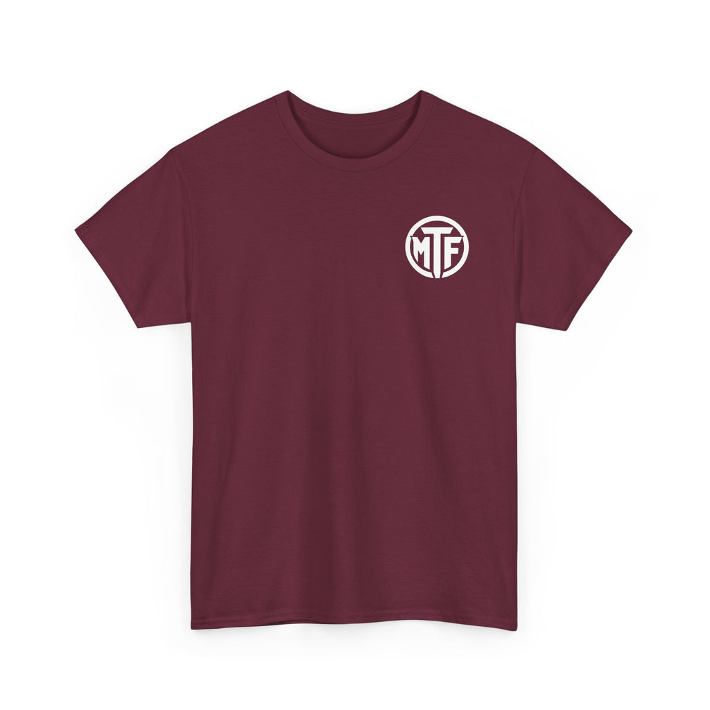 Moore Than Fitness Logo T‑Shirt — Gym Tee with MTF Emblem